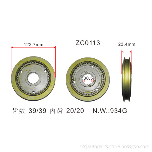 Auto parts Manual gearbox parts Transmission Brass Synchronizer For ME-600772/ME-601090
